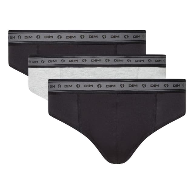 3610862106238 - Dim - 3 slips Green Bio Noir/gris/noir