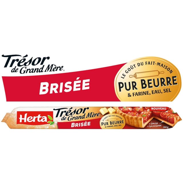 3154230817338 - Herta - Pâte Brisée Pur Beurre Trésor de Grand Mère