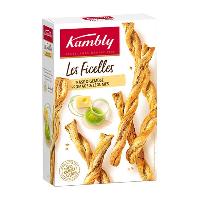 7610058207738 - Kambly - Ficelles au fromage et aux légumes