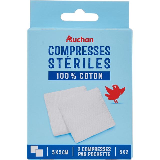 4042441008838 - Auchan - Compresses stériles