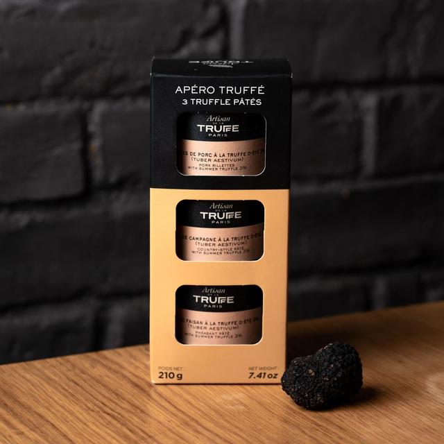 3392070028938 - Artisan de la Truffe - Paris - Apéro truffé- Trio de terrines truffées