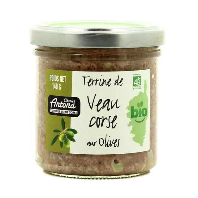 3425470103131 - Charles Antona - Terrine de Veau Corse aux Olives bio