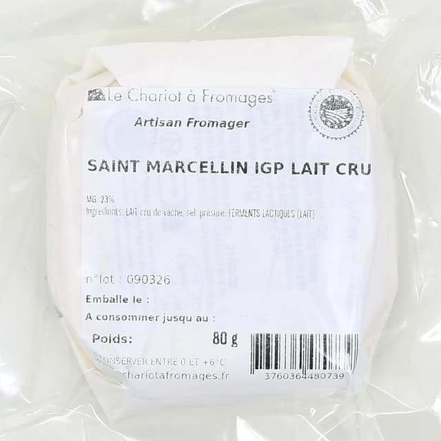 3760364480739 - Le Chariot à fromages, Artisan Fromager - Saint Marcelin IGP Mère Richard