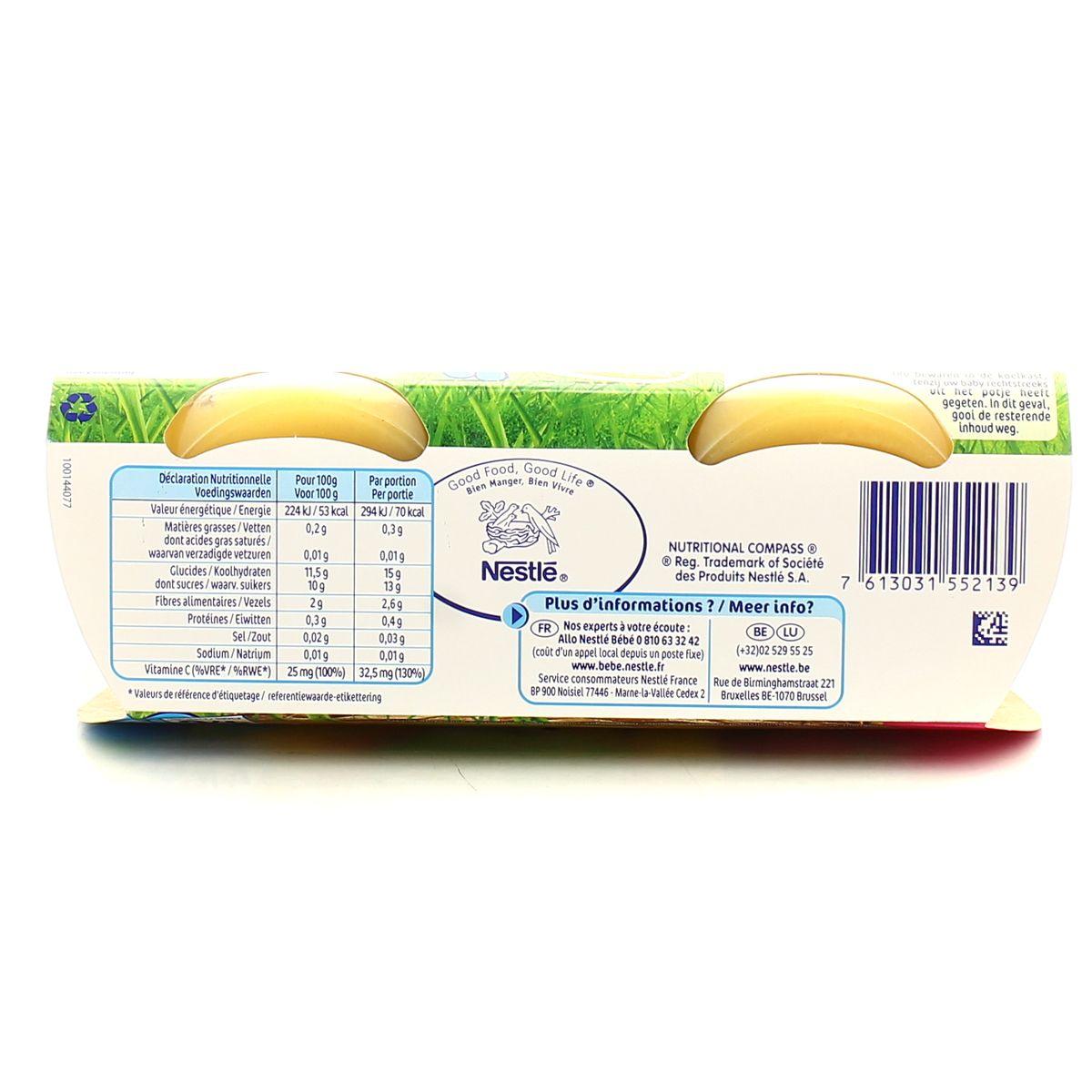 7613031552139 - Nestlé - Naturnes - Pomme coing Bol Bébé Dès 4 mois