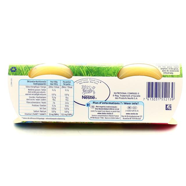 7613031552139 - Nestlé - Naturnes - Pomme coing Bol Bébé Dès 4 mois