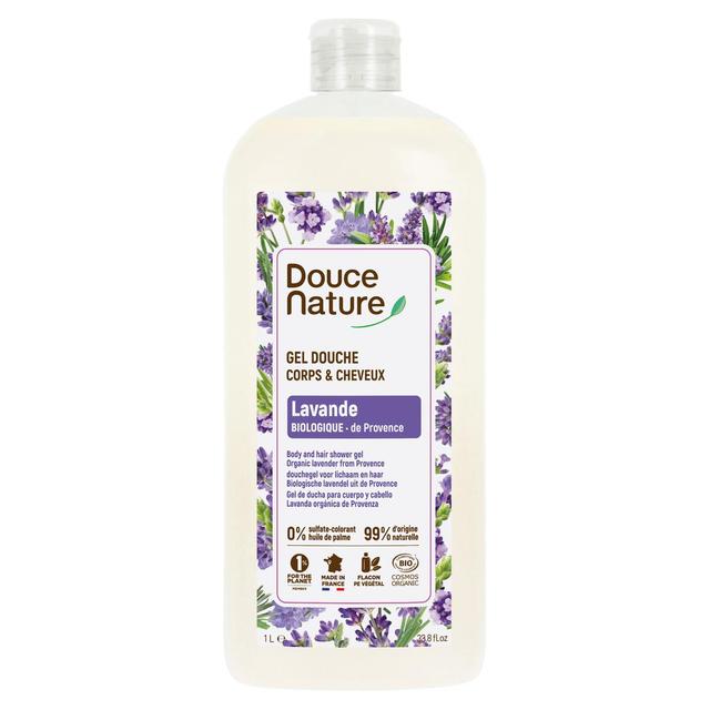 3380380102639 - Douce Nature - Gel Douche Lavande Cosmébio corps et cheveux