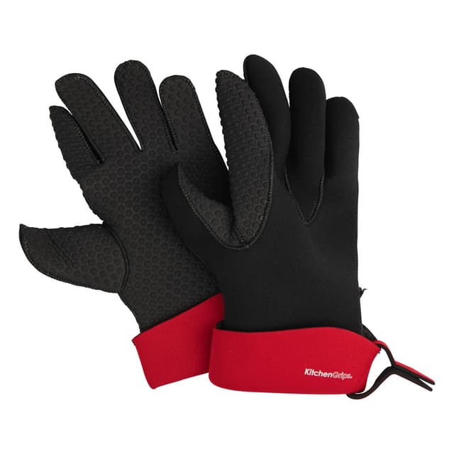 0790652202739 - Kitchen Grips -  Set de 2 gants à four 5 doigts 