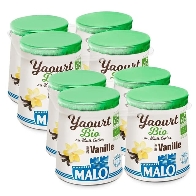 2050000423239 - Malo - Yaourt Bio Vanille