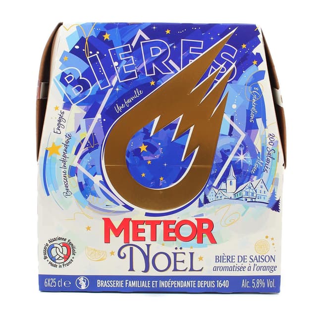 3156141724439 - Meteor - Bière de Noël 5.8°