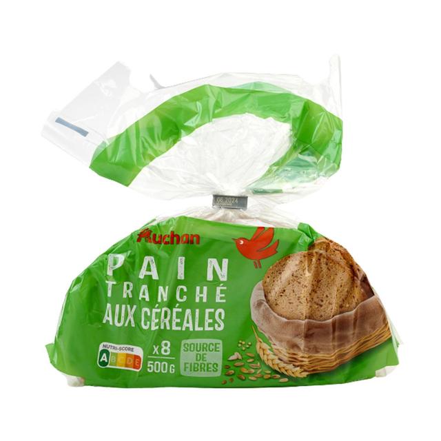 3596710425839 - Auchan - Pain de Table aux Céréales