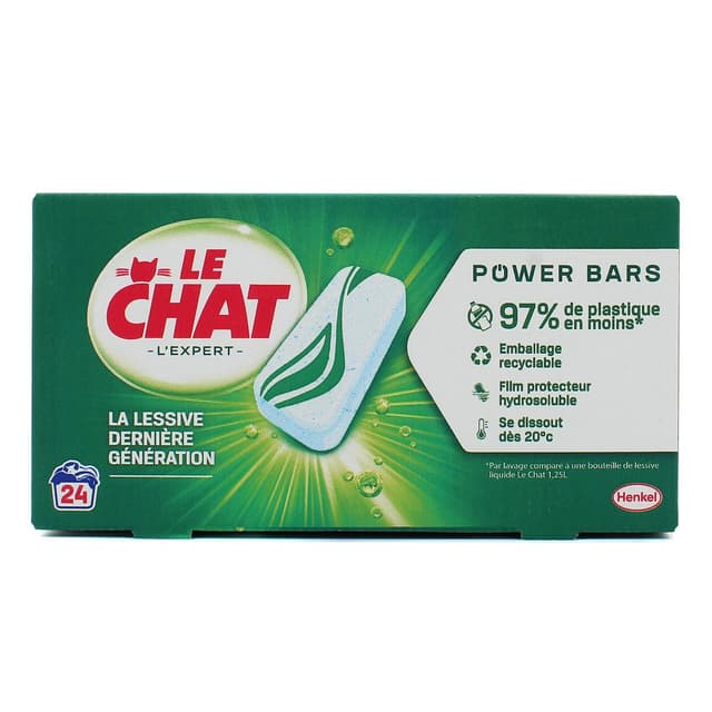 3178041356039 - Le chat expert - Lessive Capsule Dernière Génération Power Bars