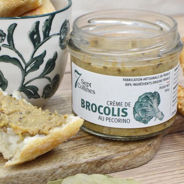 3770014066039 - Sept Collines - Crème de brocolis au pecorino et amandes - Conserverie Artisanale