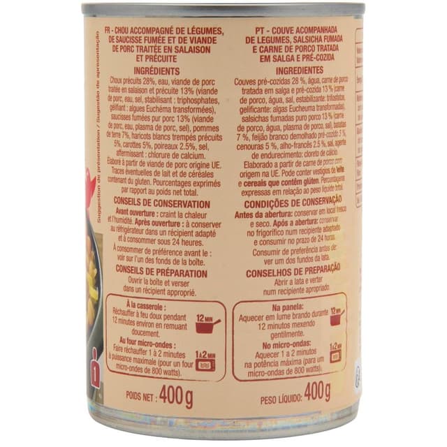 3596710357239 - Auchan - Potée aux choux