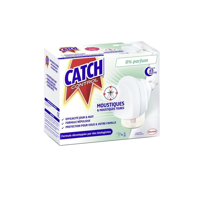 3178041367639 - Catch - Diffuseur control moustiques et moustiques tigres efficace 45nuits