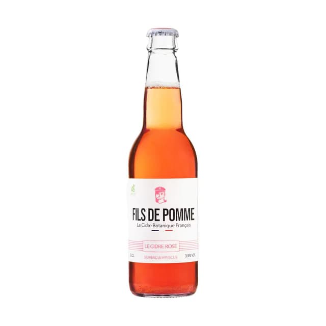 3760260150040 - Fils de Pomme - Cidre rosé bio Cuvée La Coquette 3.9°