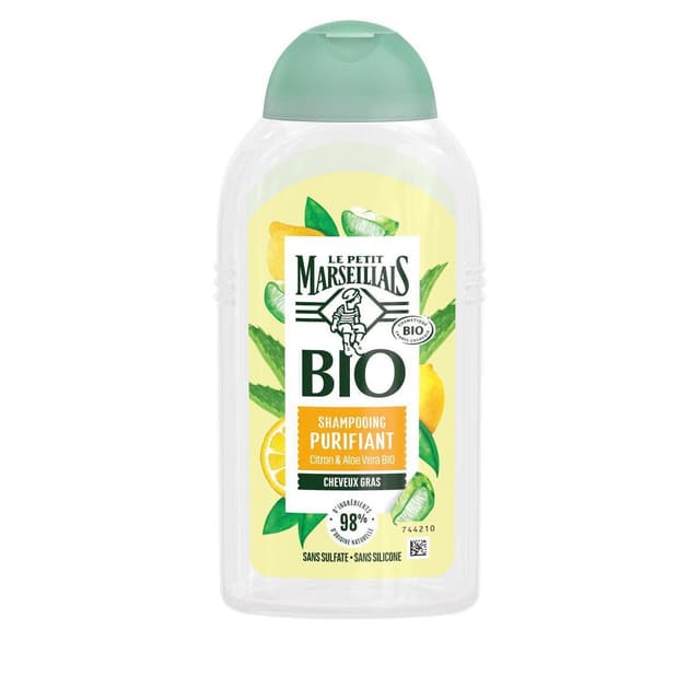 3574661650340 - Le Petit Marseillais - Shampooing Purifiant certifié BIO Aloe Vera & Citron