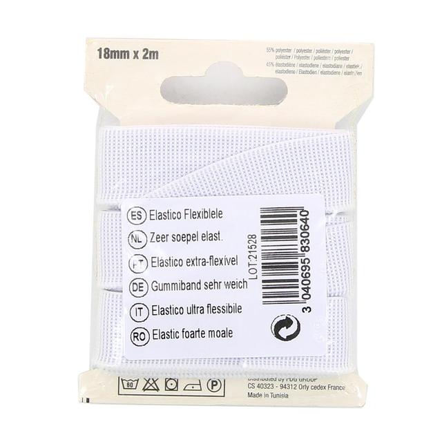 3040695830640 - Style couture - Elastique simple très souple 18 mm