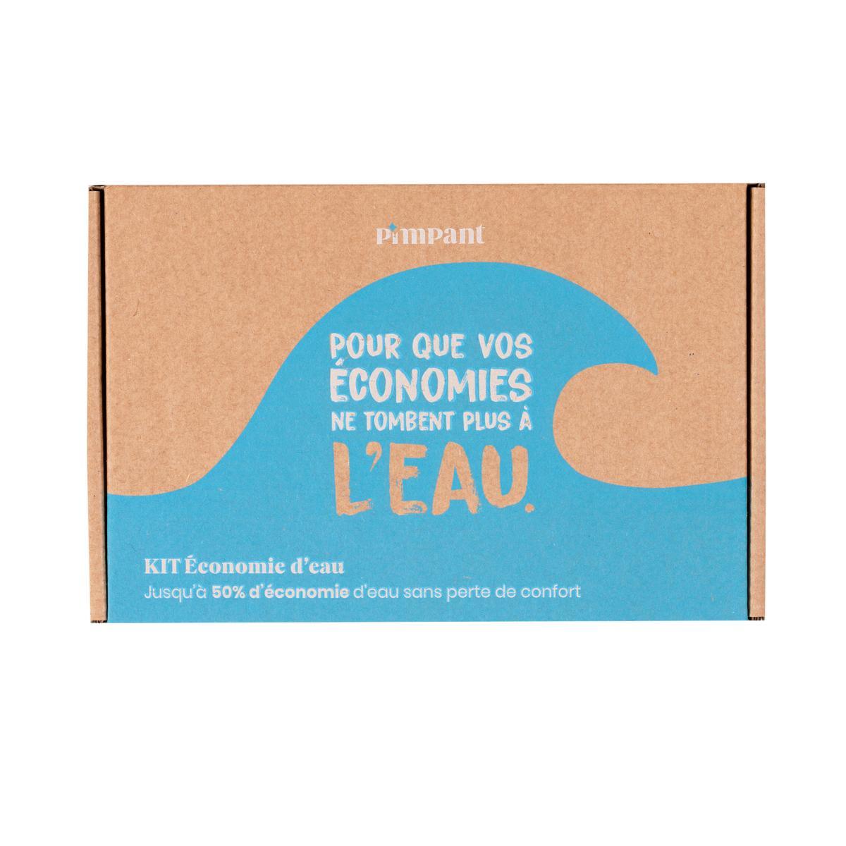 3760349450740 - Pimpant - Kit Économiseur d'eau - Mousseur Robinet et Douche 