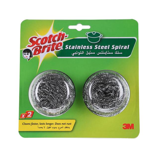 8801230100940 - Scotch Brite - Eponge spirale Extra Fort Et Longue Durée