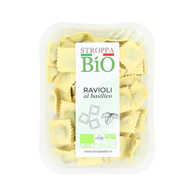 8016857071140 - Stroppa Pastificio - Ravioli Basilic Bio