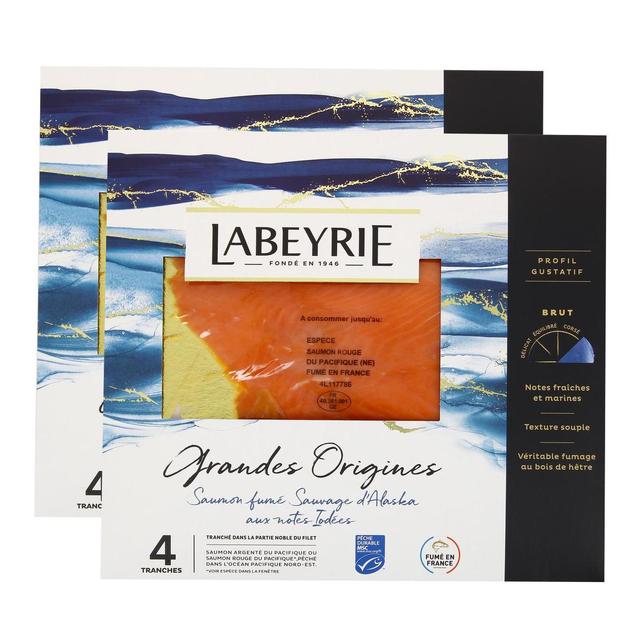 2050000392740 - Labeyrie - Saumon Fumé Sauvage d'Alaska Grandes Origines