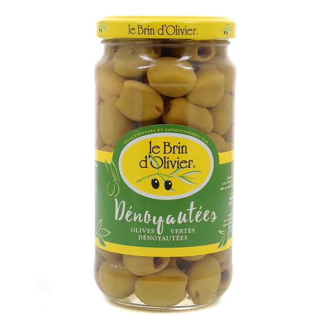 3262880103340 - Le Brin d'Olivier - Olives Vertes dénoyautées