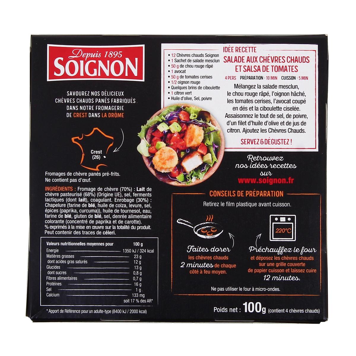 3523230034340 - Soignon - Chèvres Chaud
