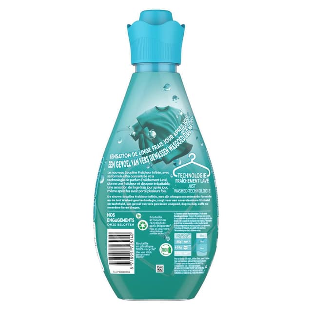 8718951725140 - Soupline - Adoucissant Ultra Concentré Fraîcheur Infinie Lagon