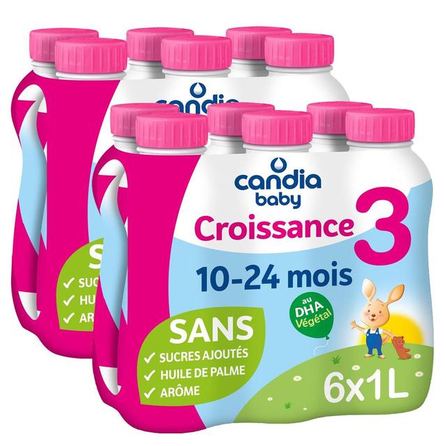 2050000305740 - Candia Baby - Lait de Croissance 3ème âge Liquide Bébé Dès 10 Mois