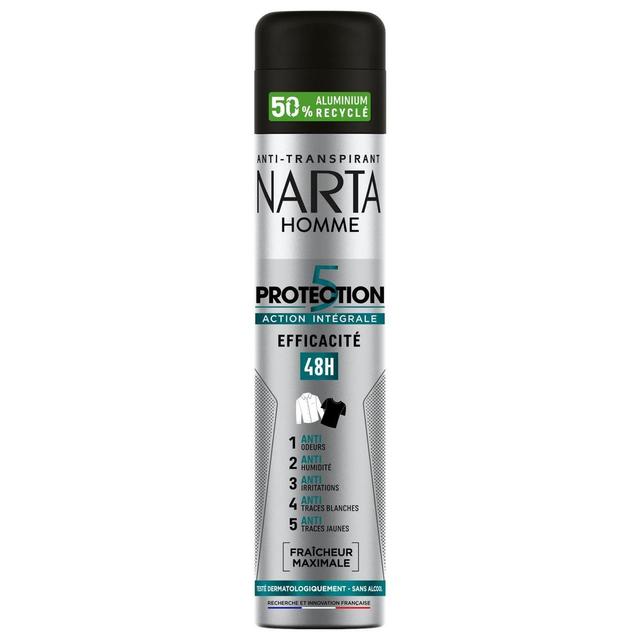 3600551146140 - Narta Homme - Déodorant Homme Protection 5 Actions Intégrale 48H