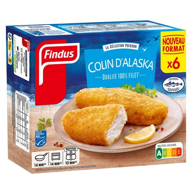 3599741007340 - Findus - Filets de Colin d'Alaska panés