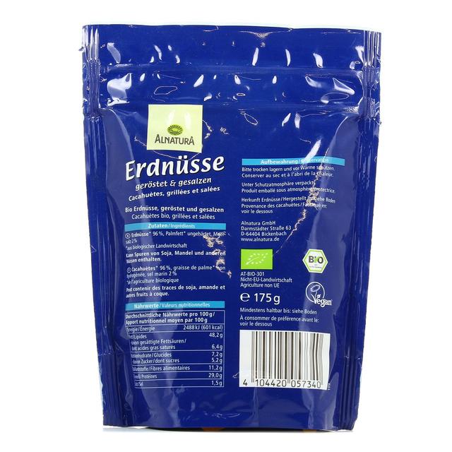 4104420057340 - Alnatura - Cacahuète grillées salées bio