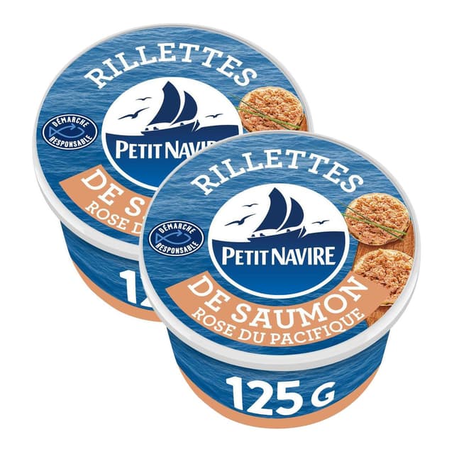 2050000417740 - Petit Navire - Rillettes de Saumon rose du Pacifique