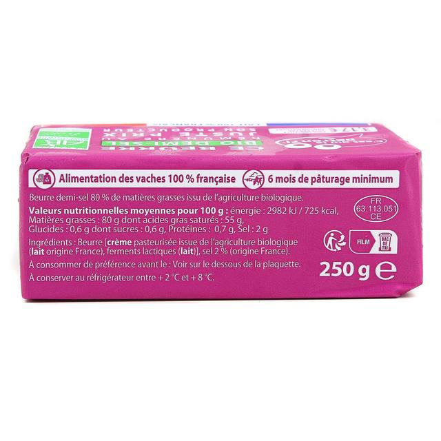 3700342358940 - C'est qui le Patron - Beurre demi-sel Bio 