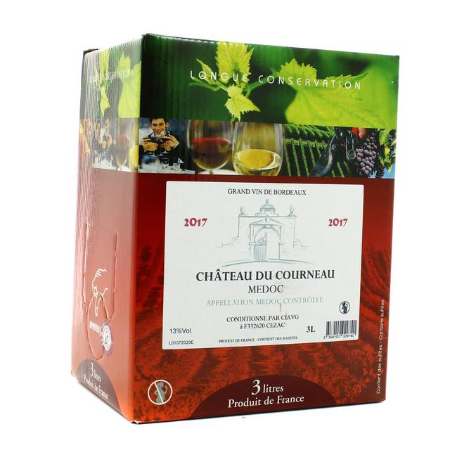 3358100029740 - Médoc rouge AOC - Château Du Courneau 13°