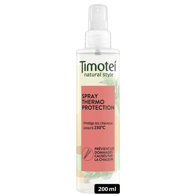 5033871000041 - Timotei - Spray thermo Protection Protection Cheveux Jusqu'à 230°C