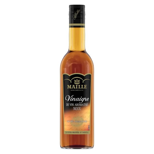 3036810230341 - Maille - Vinaigre de vin aromatisé aux noix Cuvée signature en bouteille