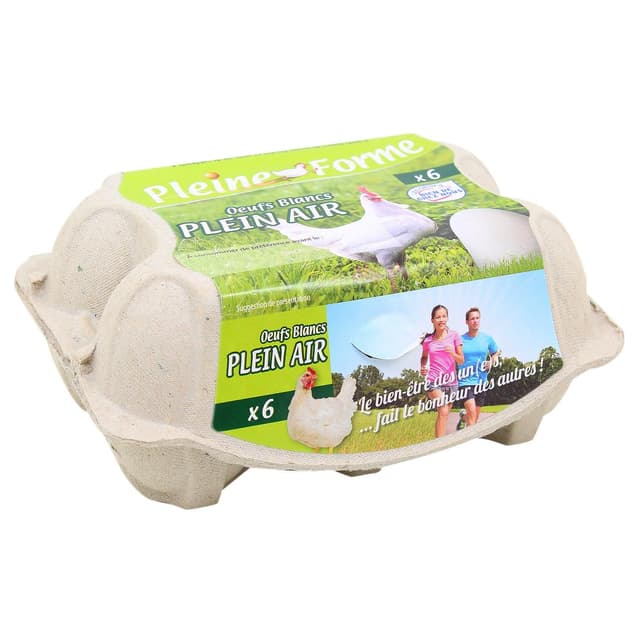 3332930010741 - Pleine Forme - Oeufs blancs Plein Air