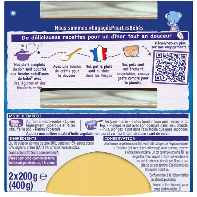 8445291591141 - Nestlé - P'tit Souper - Pommes de terre, butternut, patate douce bol bébé dès 6 mois