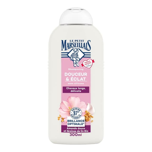 3574661801841 - Le Petit Marseillais - Shampooing douceur et éclat 