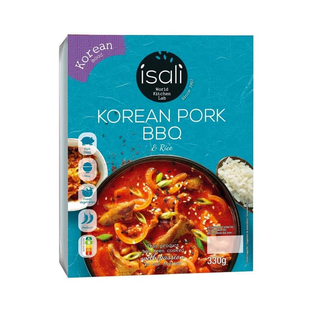 5413110542141 - Isali - Porc Barbecue Koréen et son Riz