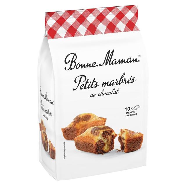 3178530412741 - Bonne Maman - Petit marbré au chocolat x10