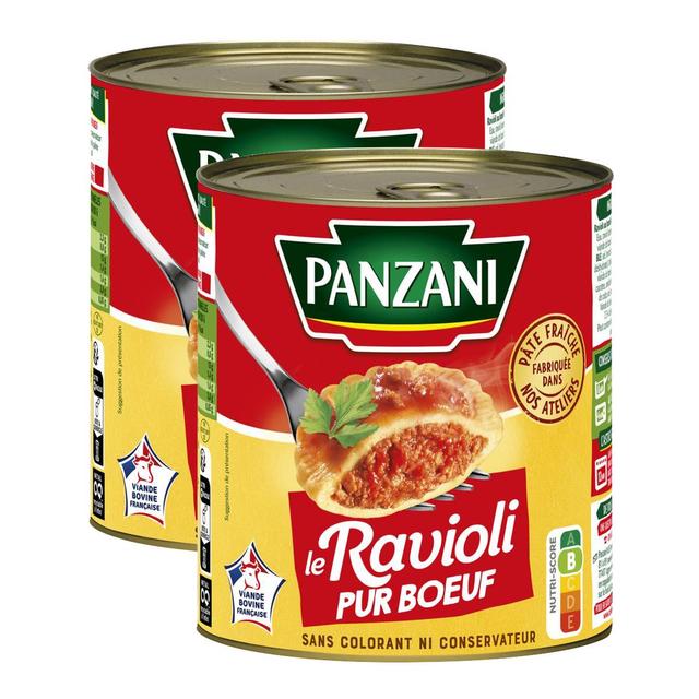 2050000344541 - Panzani - Ravioli Pur Boeuf à la Sauce Tomate Cuisinée
