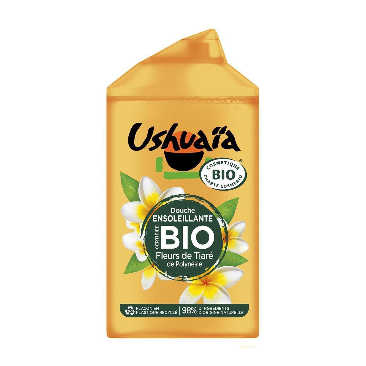 3600551125541 - Ushuaïa - Gel Douche Certifié Bio Fleurs de Tiaré de Polynésie