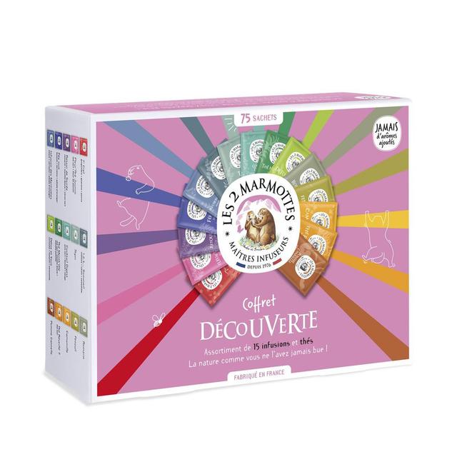 3422150006041 - Les 2 Marmottes - Infusion et Thé - Coffret Découverte