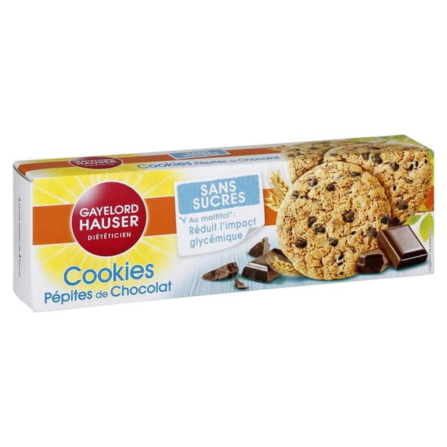 3229820786841 - Gayelord Hauser - Cookies pépites de chocolat