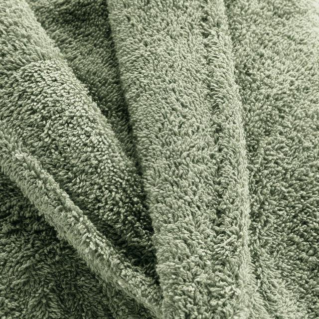 3574388018041 - Douceur D Interieur - Peignoir éponge col fougère