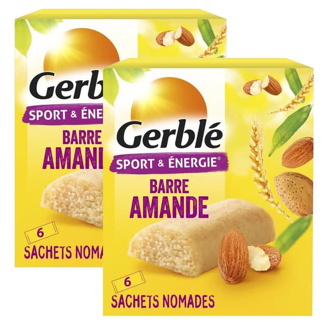 3175681851832 - Gerblé Sport et Energie - Barres aux amandes Sport et Energie
