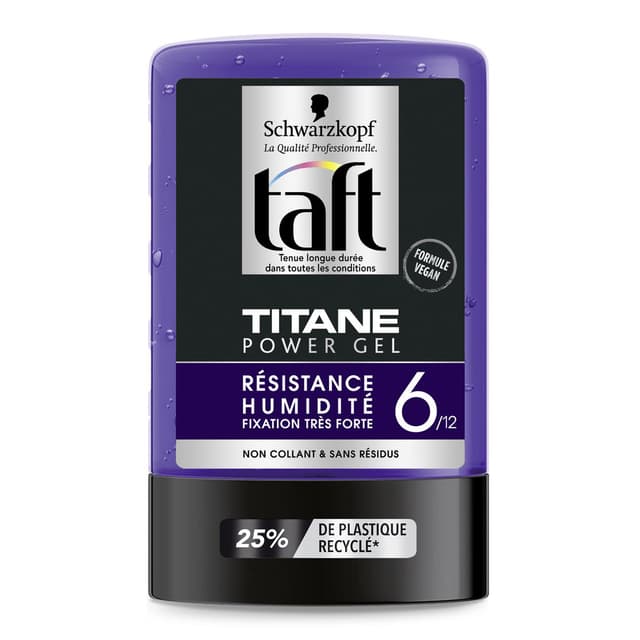 3178040699441 - Schwarzkopf - Taft - Gel coiffant Power Titane tenue extrême