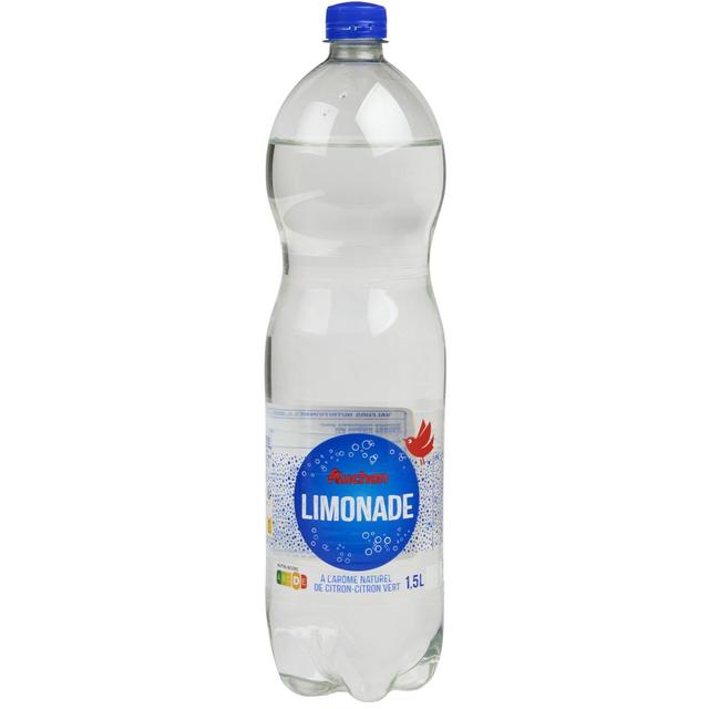 3254560599741 - Auchan - Limonade aux aromes naturel d'agrumes
